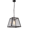 Arlo Retro Industrial Glass Pendant Light