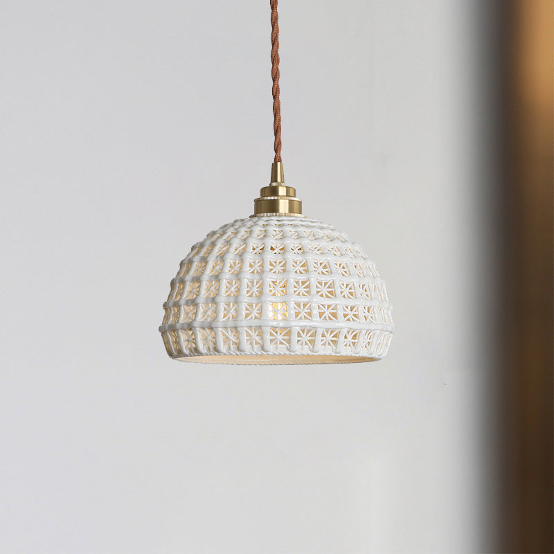 Nordic Clarity Ceramic Pendant Light