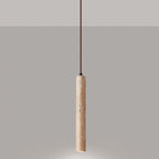 Travertine Minimalist Long Line Ceiling Light