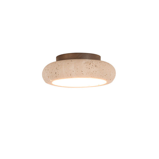 Travertine Retro Ceiling Light