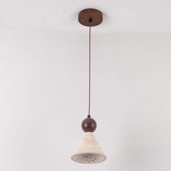 Travertine Creative Retro Medieval Pendant Light