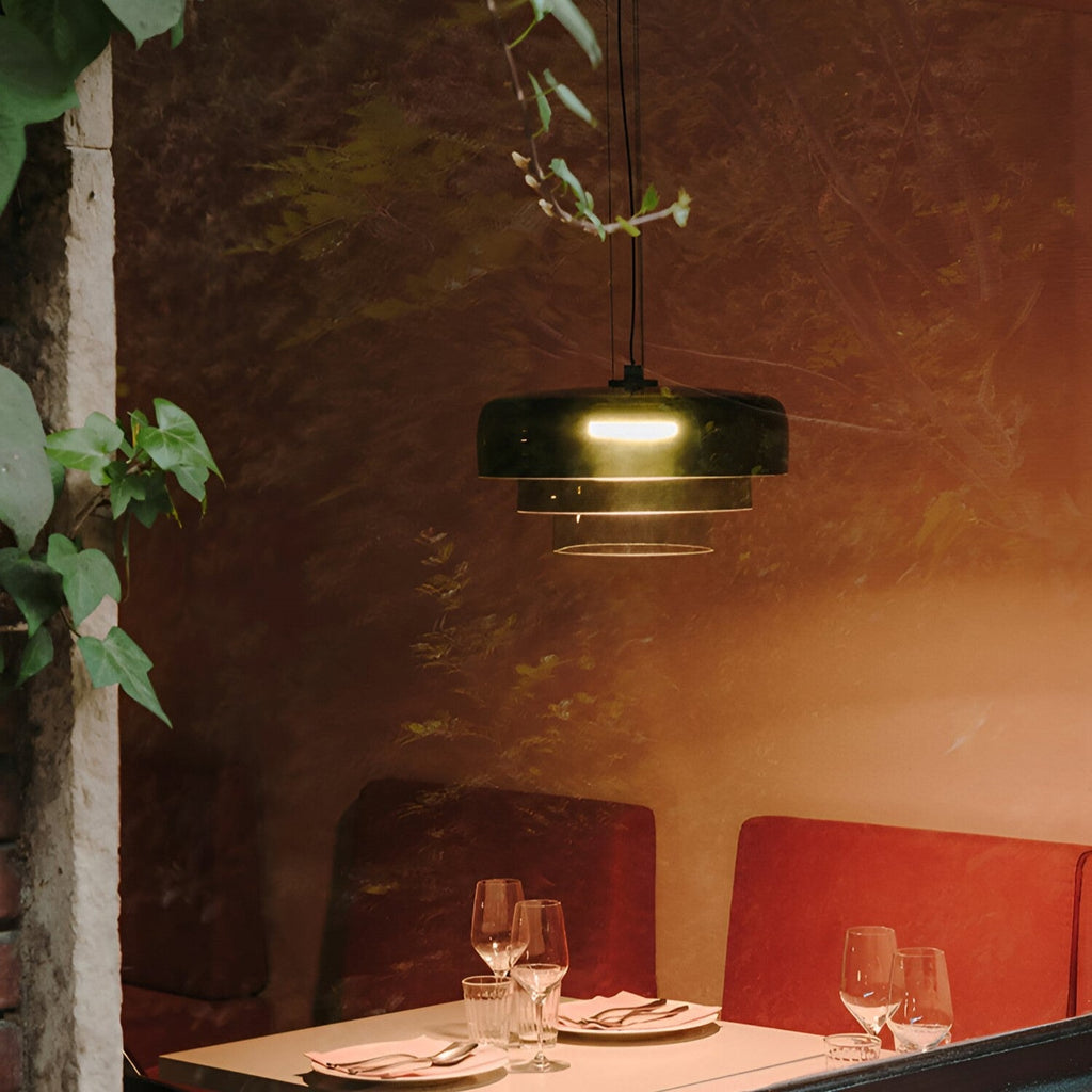 Nordic Celestial Glass Pendant Light