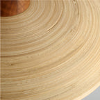 Elara Japandi Wood Elegance Pendant Light