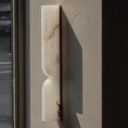 Modern Rectangular Alabaster Essence Wall Light