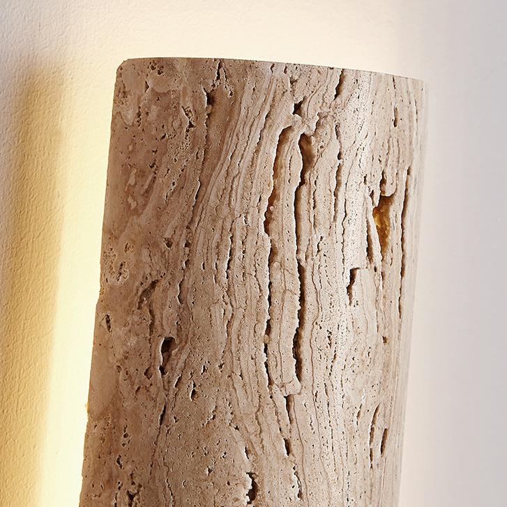 Travertine Stone Long Strip Wall Light