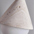 Yellow Travertine Cream Pendant Light