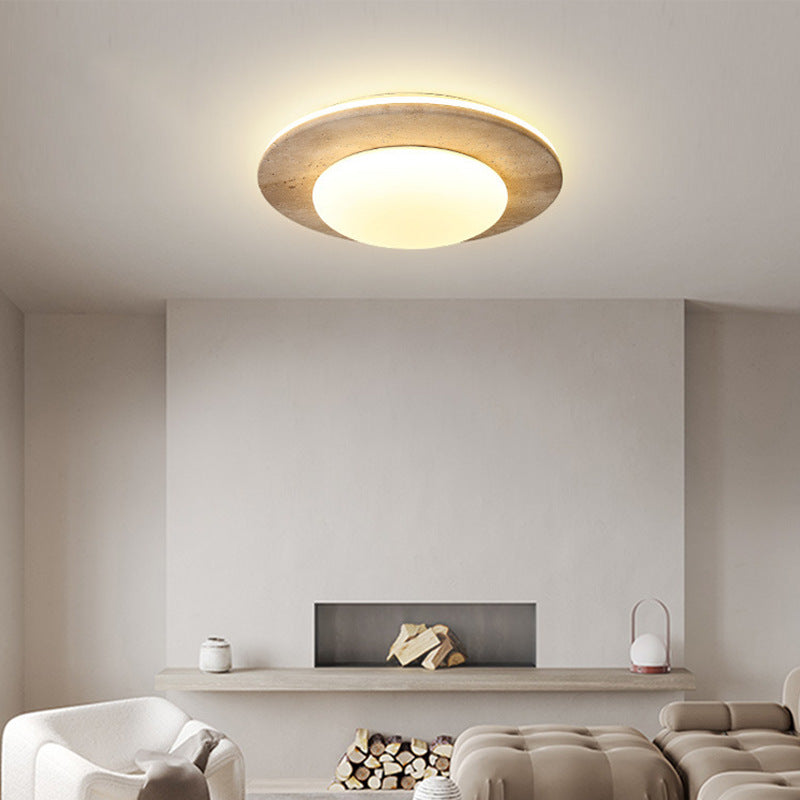 Travertine Nordic Medieval Ceiling Light