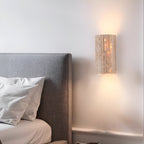 Solaro Travertine Garden Outdoor Wall Light