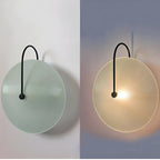 Modern Nordic Round Glass Wall Light