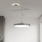Rocker Movable Arm Flying Saucer Pendant Light