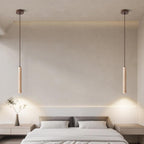 Travertine Minimalist Long Line Ceiling Light