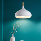 Nordic Wood Macaroon Pendant Light