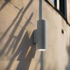 Midnight Glow Minimalist Cement Indoor Outdoor Wall Light