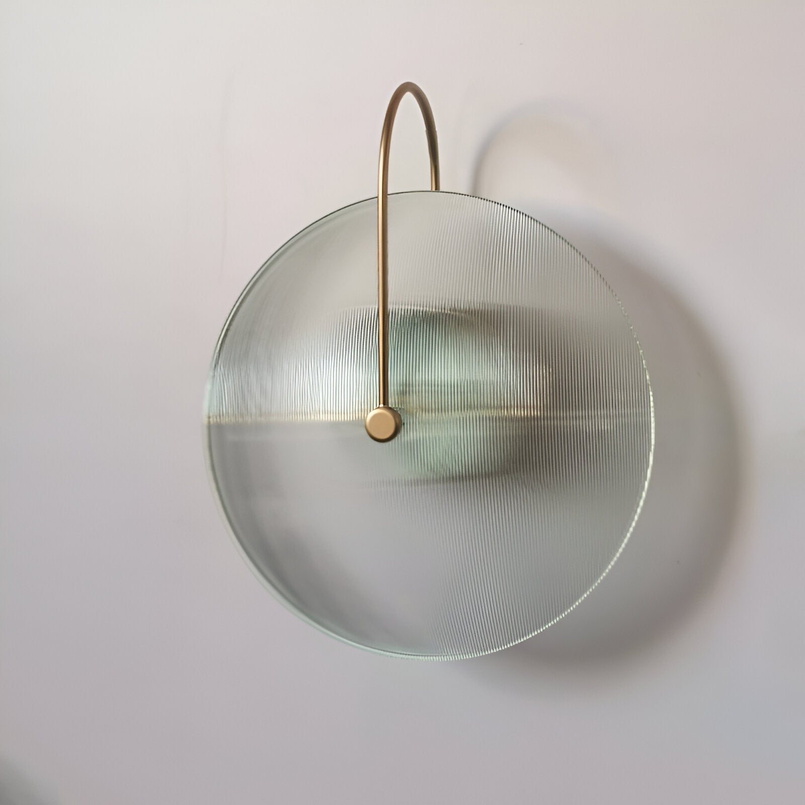 Modern Nordic Round Glass Wall Light