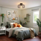 Modern Industrial Birdcage Ceiling Light