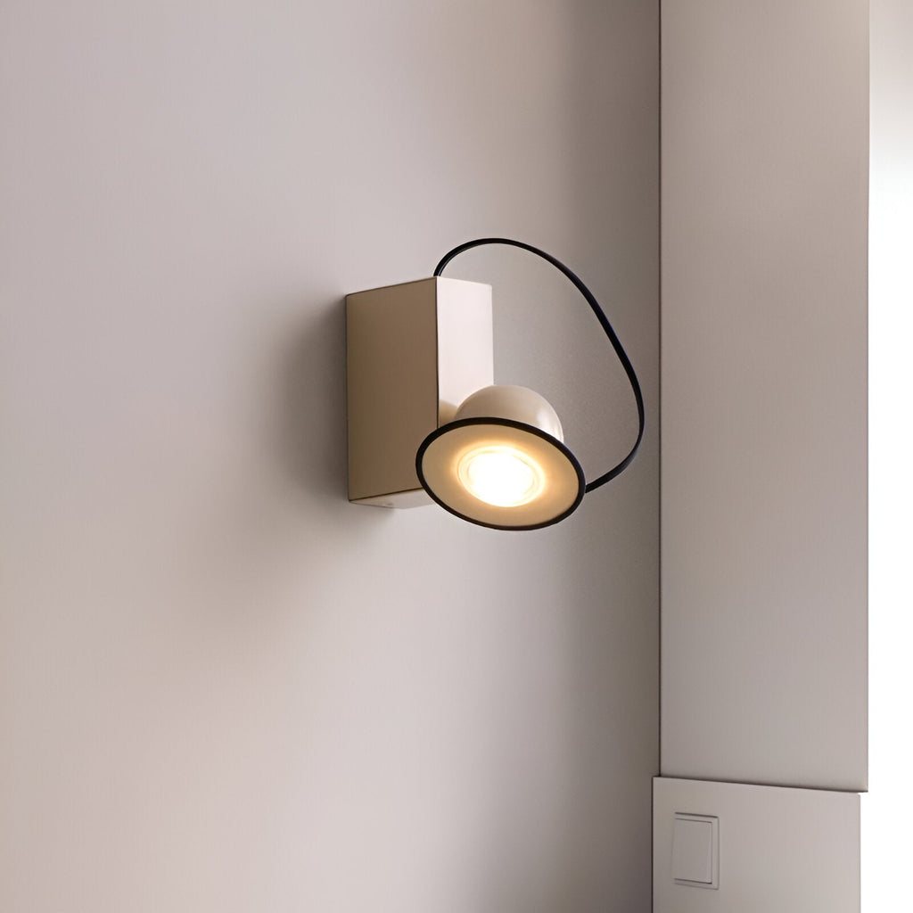 Retro Style Minibox Magnetic Wall Light