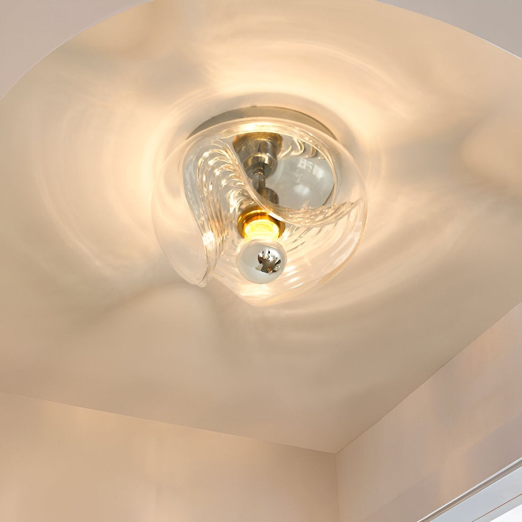 French Vintage Bauhaus Medieval Aisle Ceiling Light