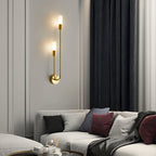 Nordic Modern Simplicity Iron & Acrylic Long Tube Wall Light