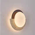Modern Design Travertine Log Wabi-Sabi Style Wall Light