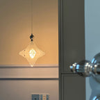 Star Retro Glass Pendant Light