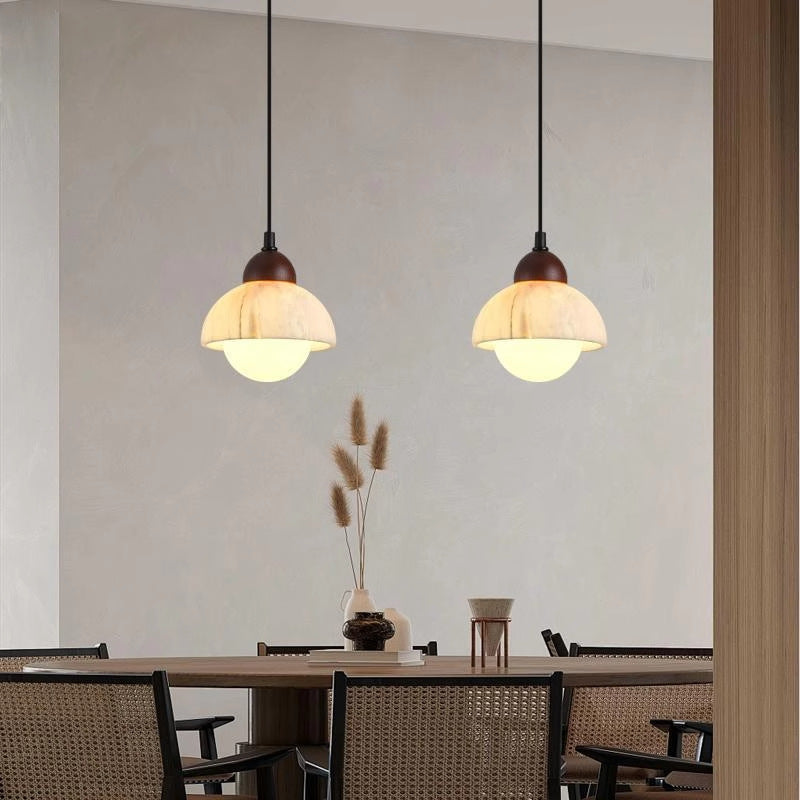 Nordic Modern Alabaster Marble Pendant Light