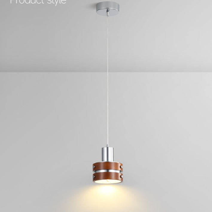 Elric Traditional Vintage Cylinder Wood Wall Light