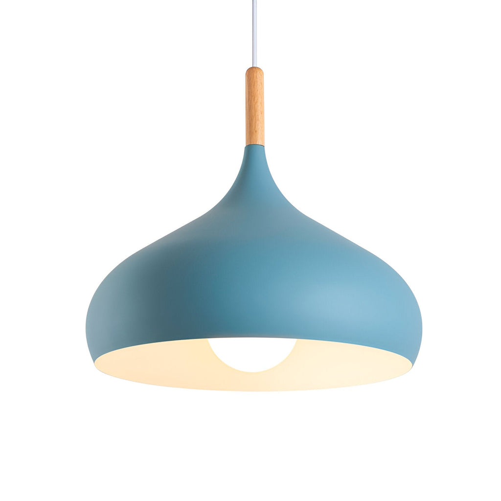 Nordic Wood Macaroon Pendant Light