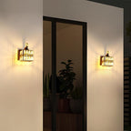 Nordic Style Iron Crystal Wall Light