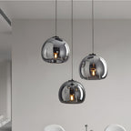 Nordic Minimalist Glass Stone LED Pendant Light