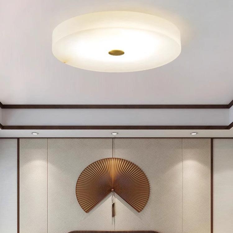 Aurelia Alabaster Marble LED Ceiling Light