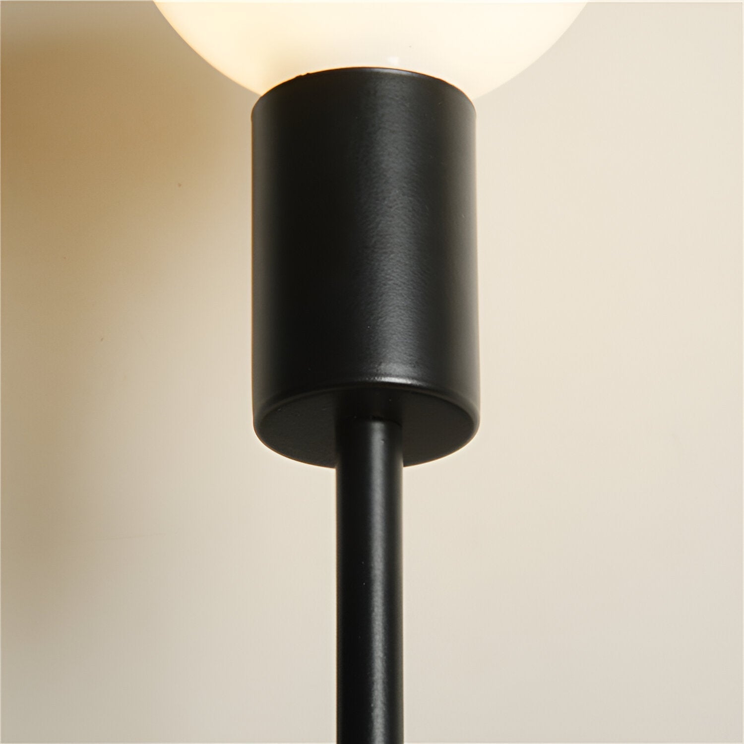 Retro Style Shadeless Single Head Wall Light