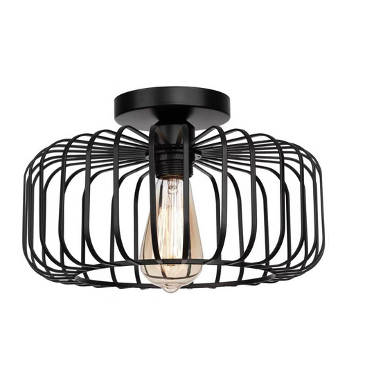 Modern Industrial Birdcage Ceiling Light