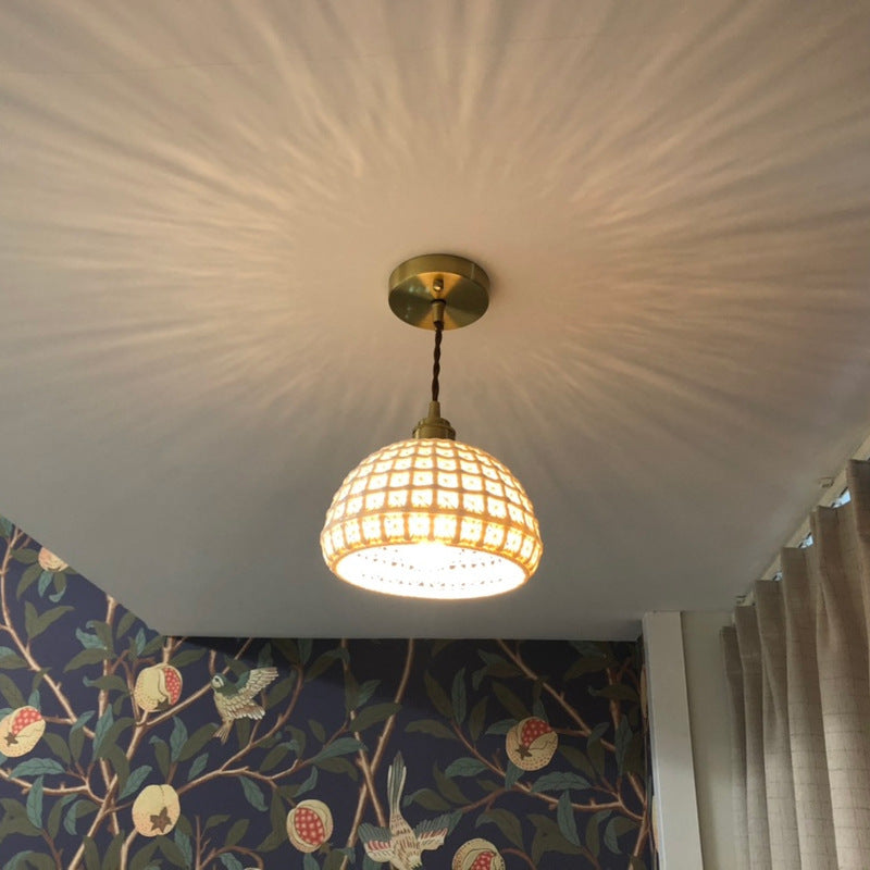 Nordic Clarity Ceramic Pendant Light