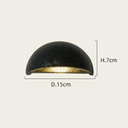 Travertine Nordic Semicircular Wall Light