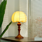 American Retro Nostalgic Antique Fabric Table Lamp