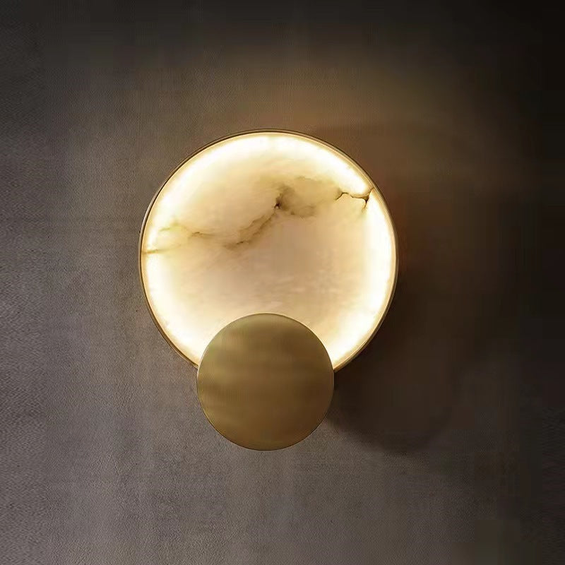 Terra Svet Modern Alabaster Wall Light