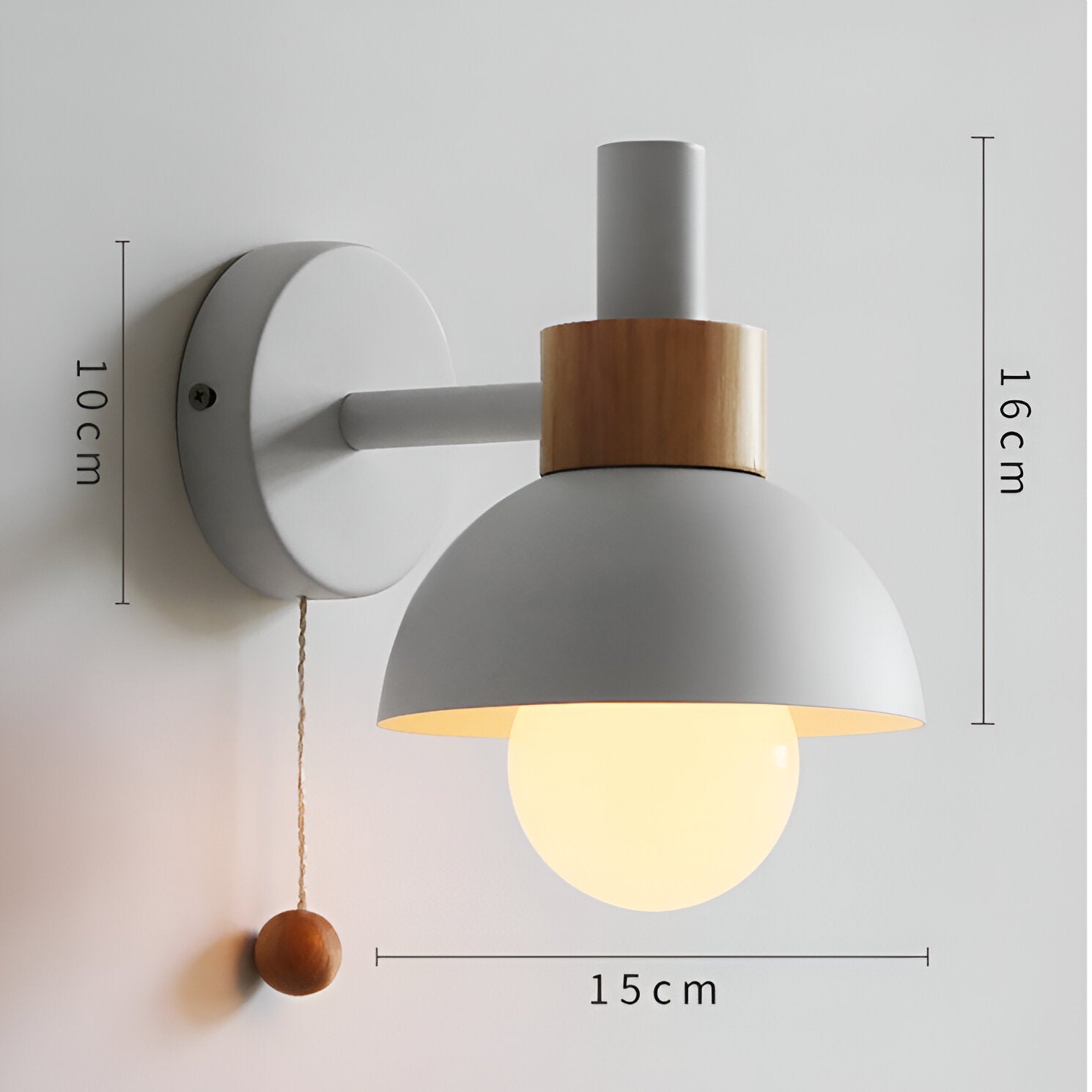 Macaron Nordic Iron Wall Lamp