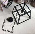 Arlo Retro Industrial Glass Pendant Light