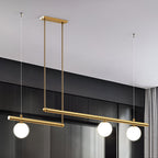 Nordic Glass Linear Luxury Pendant Light