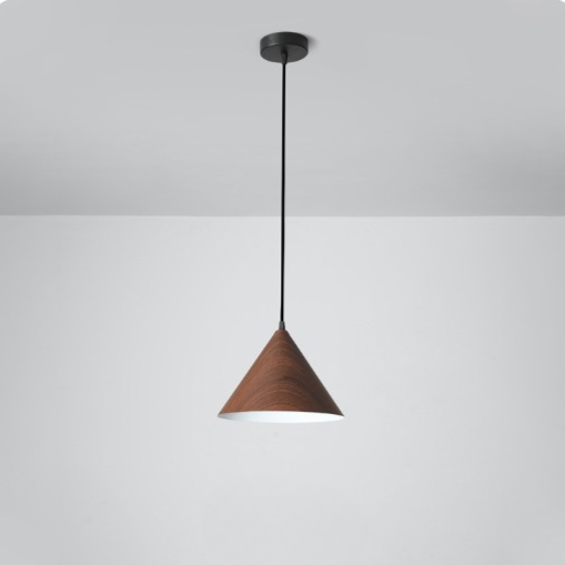 Nordic Wood Art Pendant Light