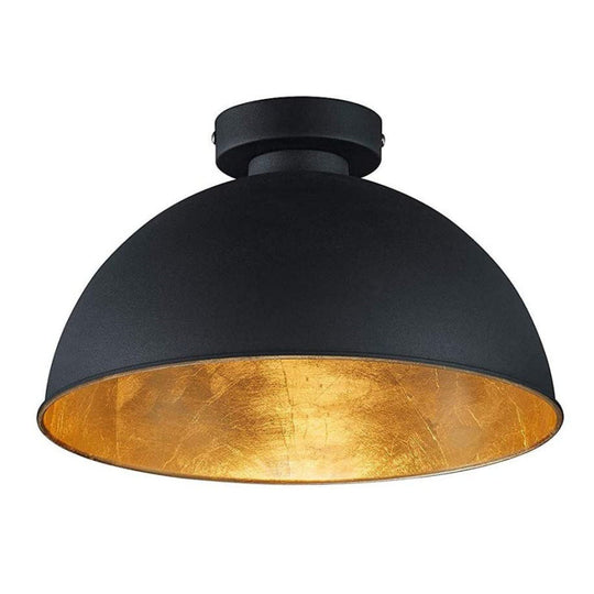 Modern Retro Gold Foil Ceiling Light