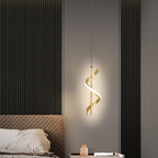 Nordic Spiral Acrylic Chandelier
