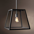 Arlo Retro Industrial Glass Pendant Light