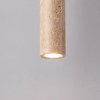 Travertine Minimalist Long Line Ceiling Light