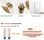 Nordic Bathroom Waterproof Wall Light Set