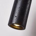Morvain Medieval Black Travertine Pendant Light