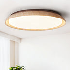 Travertine Japanese Wabi-Sabi Style Retro Ceiling Light