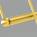Nordic Glass Linear Luxury Pendant Light