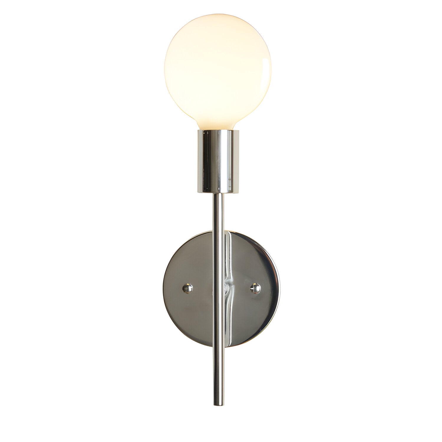 Retro Style Shadeless Single Head Wall Light