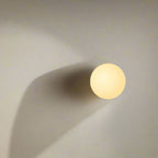 Dioscuri Minimalist Round Glass Wall Light